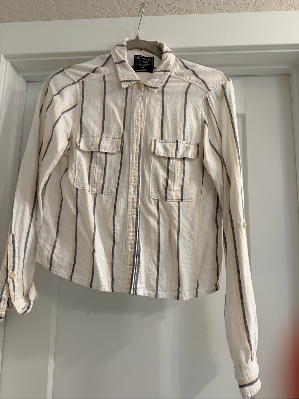 Abercrombie Cropped Button Down